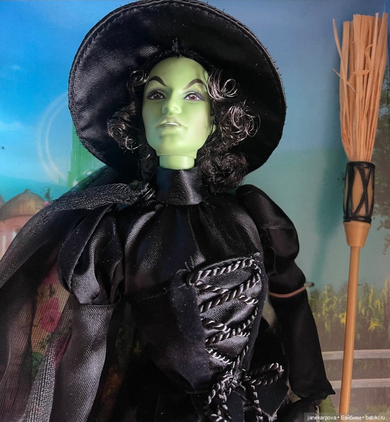 Кукла 'Злая ведьма Запада' (Wicked Witch of The West)