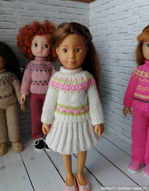 Вязаные комплекты для кукол