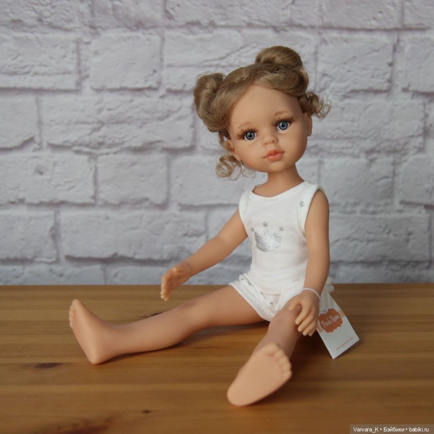 Paola Reina, кукла Валерия, в пижаме, рост 32 см, № 4 (фото 2)
