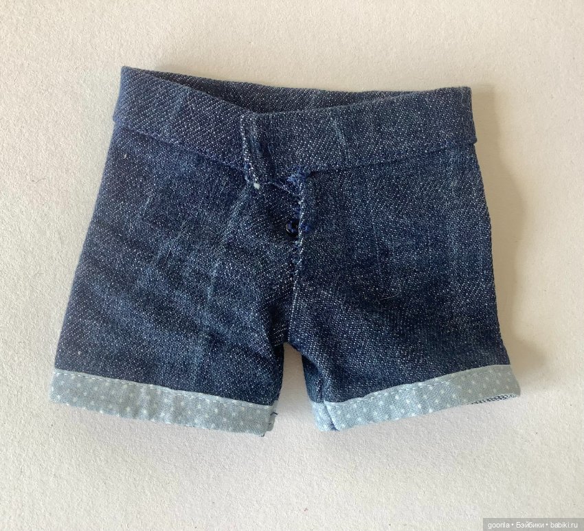 Джинсовые шорты на бжд SD