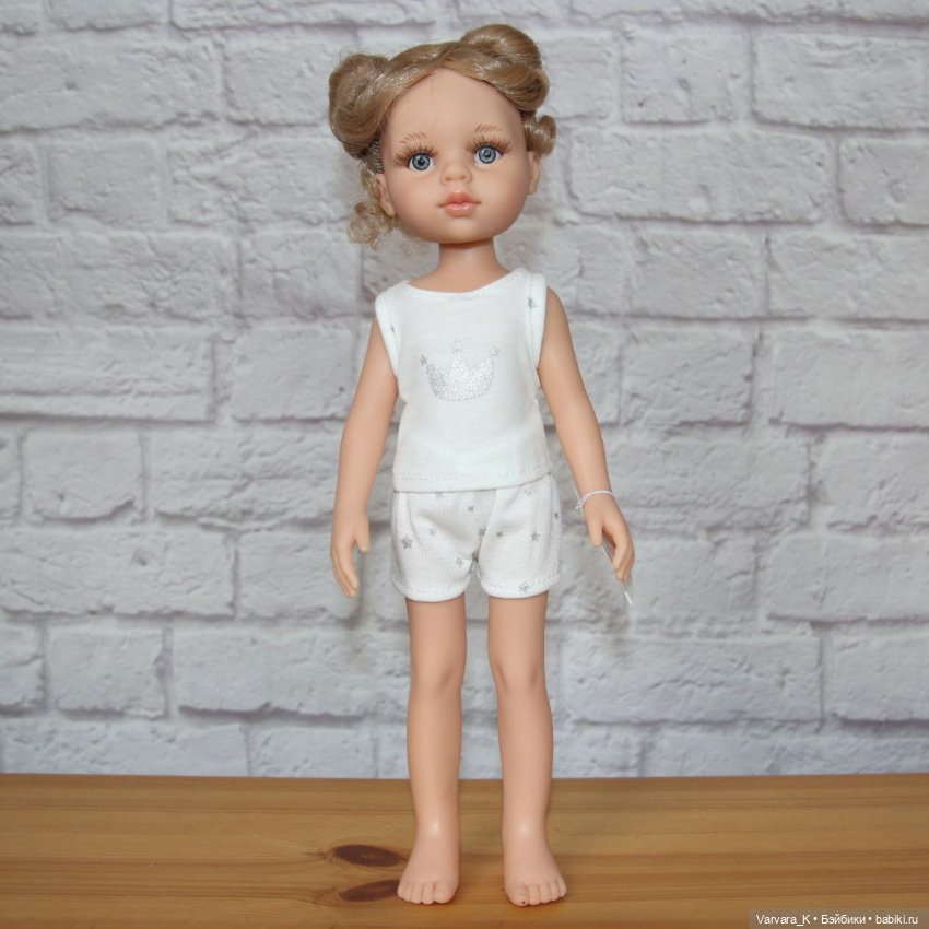 Paola Reina, кукла Валерия, в пижаме, рост 32 см, № 4 (фото 5)