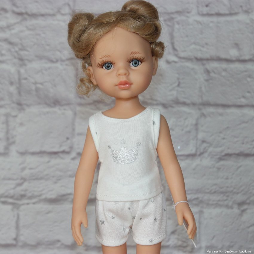Paola Reina, кукла Валерия, в пижаме, рост 32 см, № 4 (фото 9)