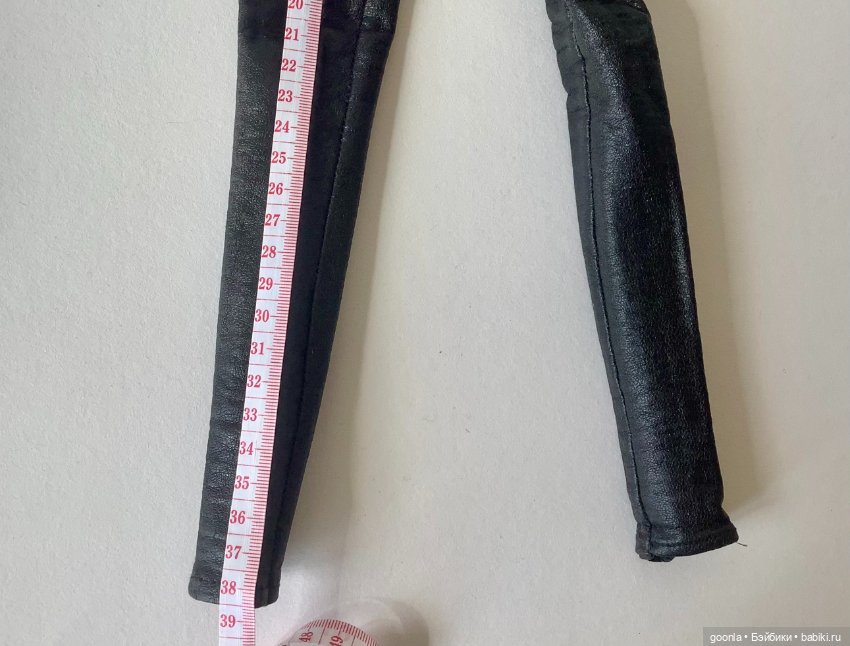 Узкие брюки из кожзама на бжд SD (фото 2)