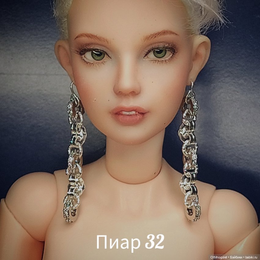 Серьги для кукол Рopovy, Tonner, Barbi (фото 3)