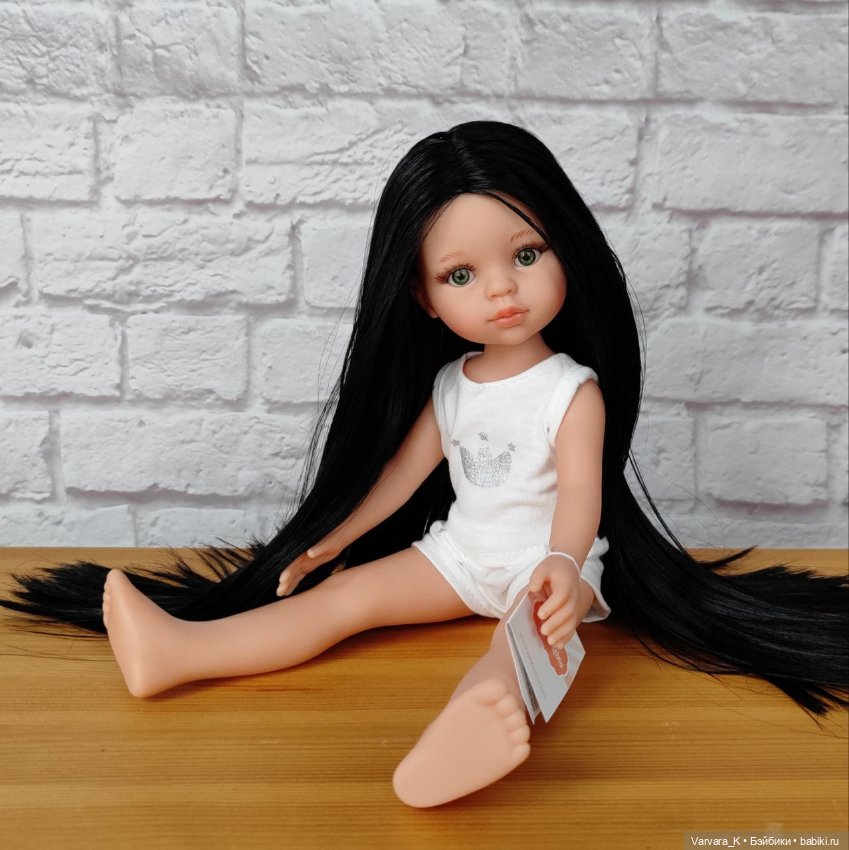 Paola Reina кукла Карина, 32 см, в пижаме, арт 13233, № 4 (фото 5)