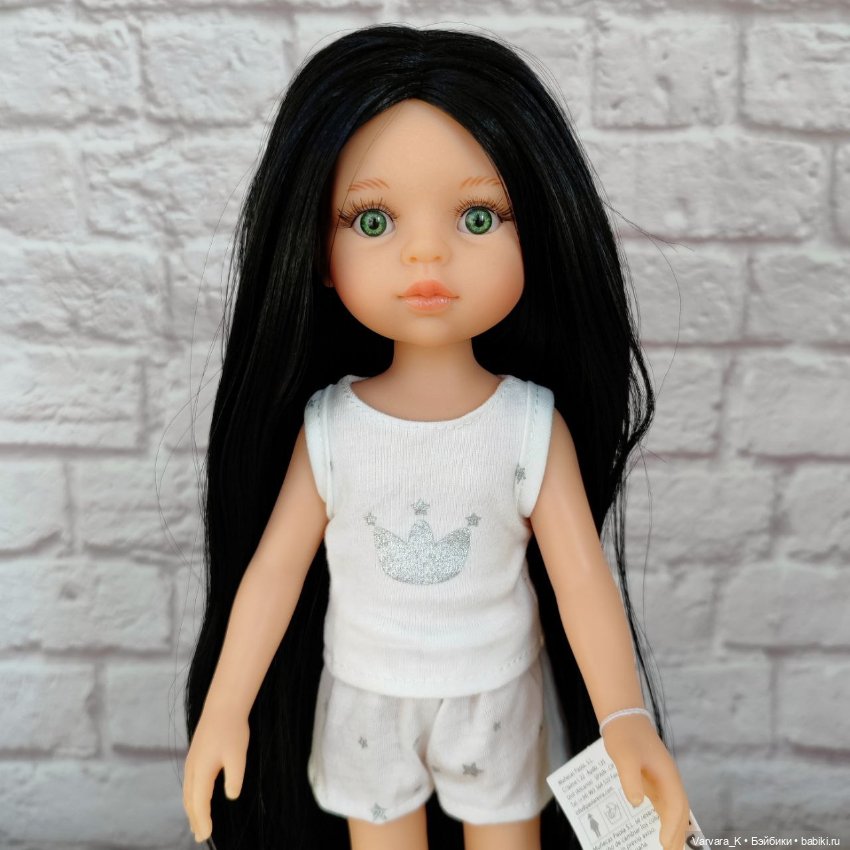 Paola Reina кукла Карина, 32 см, в пижаме, арт 13233, № 3