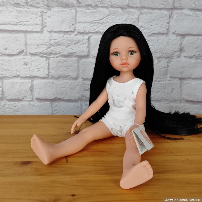 Paola Reina кукла Карина, 32 см, в пижаме, арт 13233, № 3