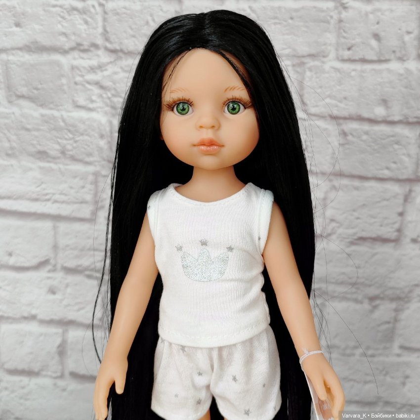 Paola Reina кукла Карина, 32 см, в пижаме, арт 13233, № 4