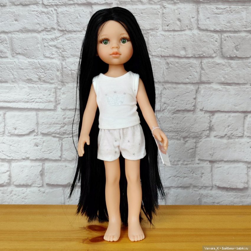 Paola Reina кукла Карина, 32 см, в пижаме, арт 13233, № 4