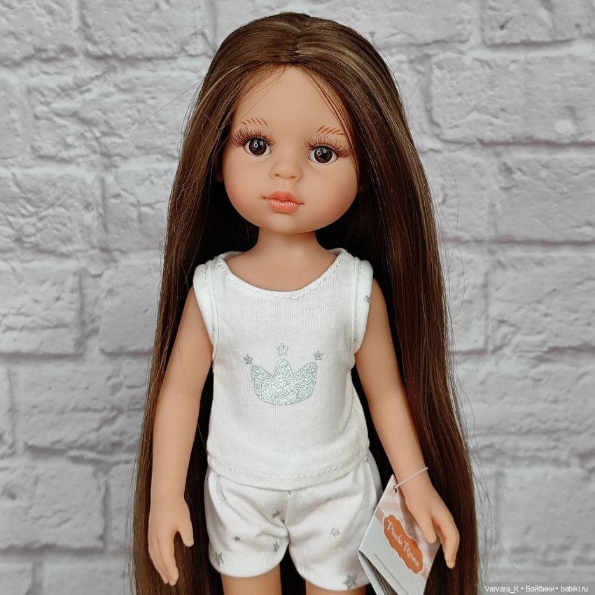 Paola Reina кукла Лаура, 32 см, в пижаме, арт 13234, № 1