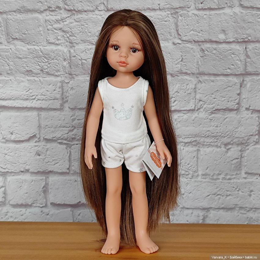 Paola Reina кукла Лаура, 32 см, в пижаме, арт 13234, № 1