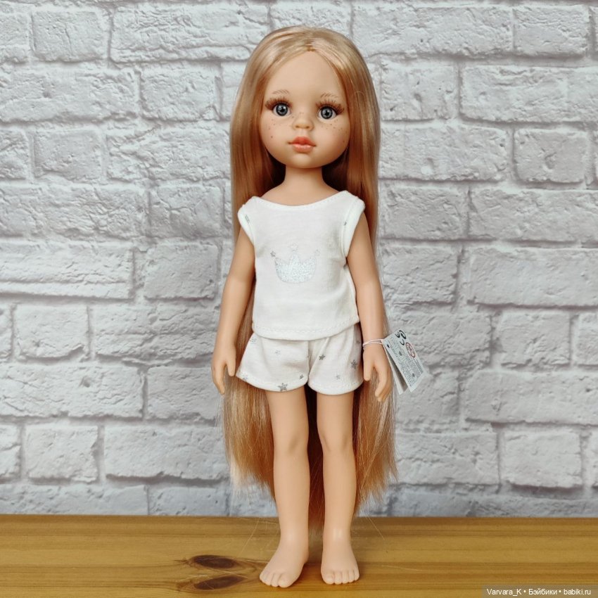 Paola Reina кукла Роза, 32 см, в пижаме, арт 13232, № 1