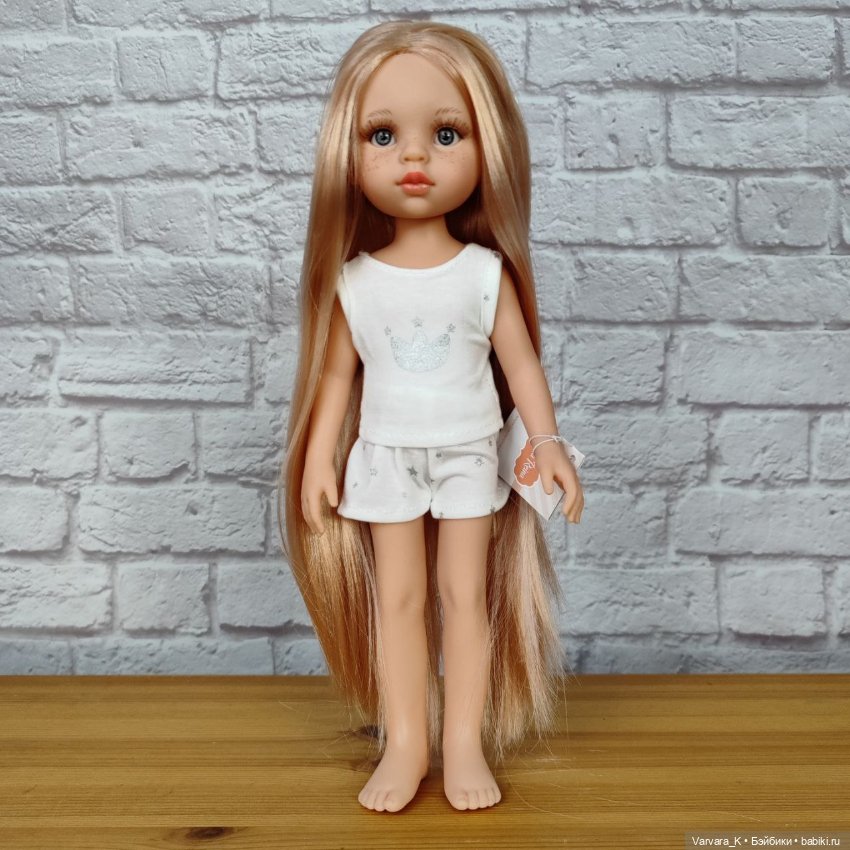 Paola Reina кукла Роза, 32 см, в пижаме, арт 13232, № 2