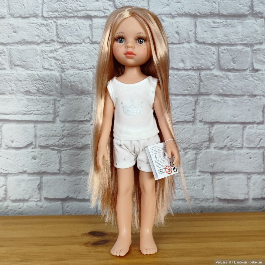 Paola Reina кукла Роза, 32 см, в пижаме, арт 13232, № 3