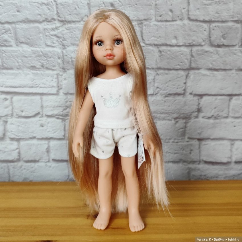 Paola Reina кукла Роза, 32 см, в пижаме, арт 13232, № 5