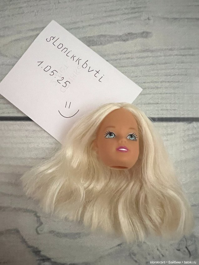Голова от барби Татьяны, 90 х годов (фото 3)