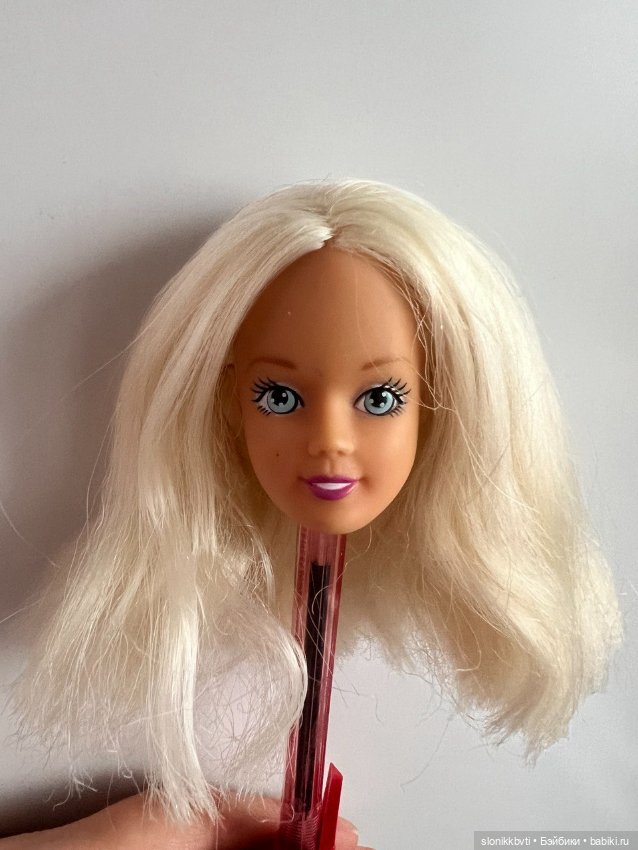 Голова от барби Татьяны, 90 х годов