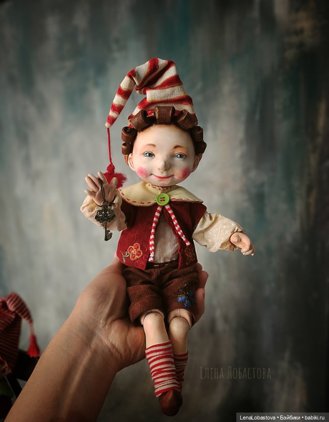 Буратино авторская кукла — Авторские куклы