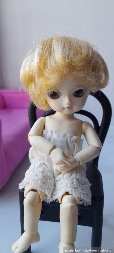 Аишка со своим питомцем — Куклы BJD