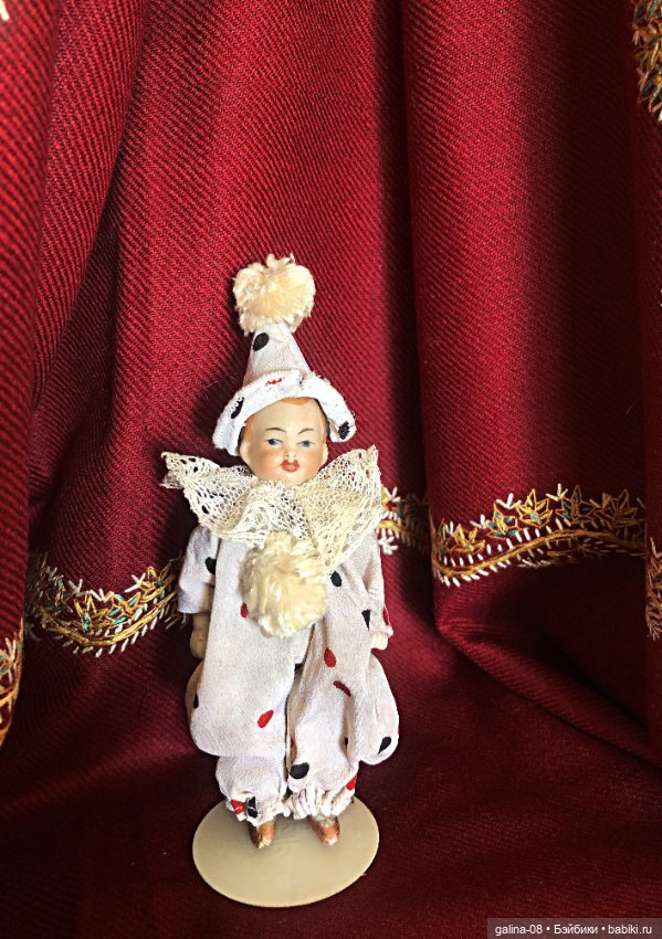 Клоун двухликий — Антикварные куклы