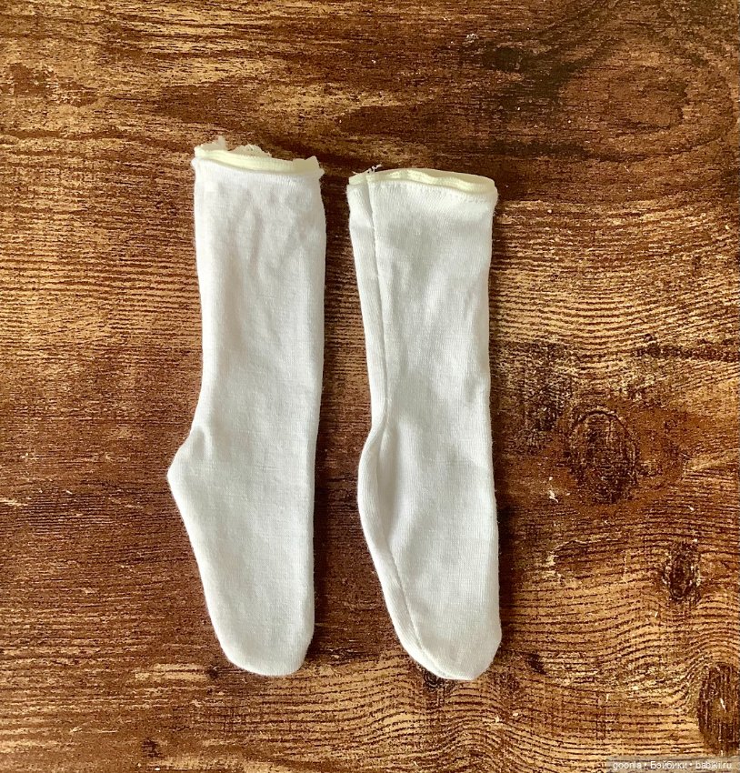 Белые носки для бжд SD — Одежда для BJD (фото 3)