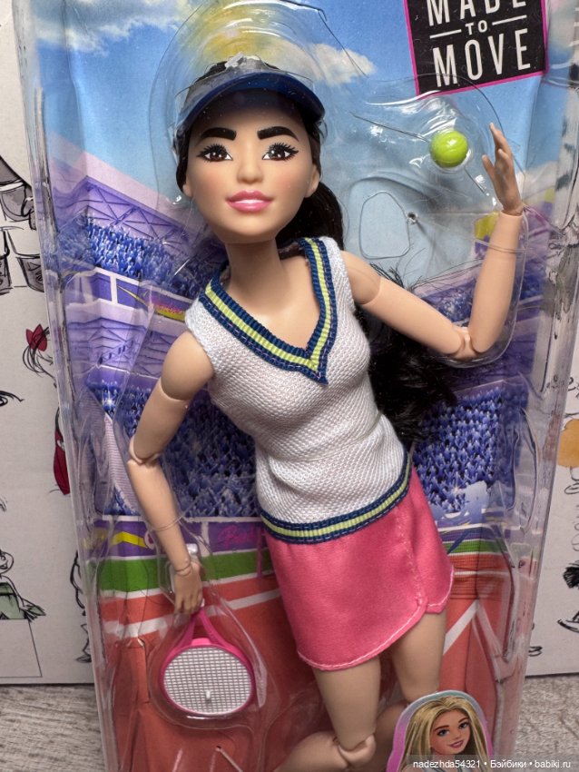 Барби "Безграничные движения" теннисистка (фото 2)