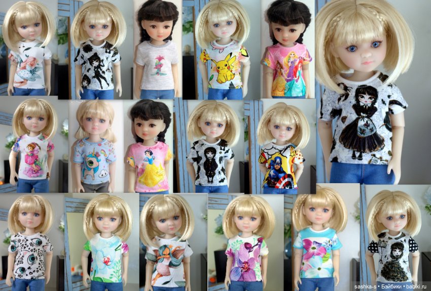 Футболки для Паолок, Мий, Готц, Монст, Минуш, Руби Ред, Дримиков, МиниПаолок и пр