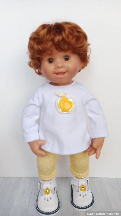 Парики 8-9" - Амурчик, 5 цветов на Meadow dolls 28 см, Руби Ред 37 см, Wichtel (Вихтель) (фото 2)