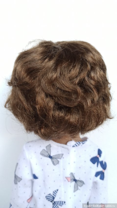 Парики 8-9" - Амурчик, 5 цветов на Meadow dolls 28 см, Руби Ред 37 см, Wichtel (Вихтель) (фото 7)