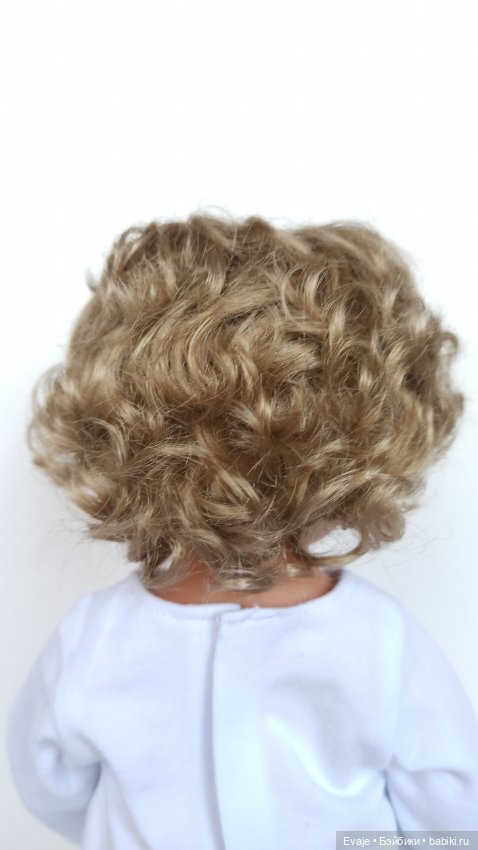 Парики 8-9" - Амурчик, 5 цветов на Meadow dolls 28 см, Руби Ред 37 см, Wichtel (Вихтель)