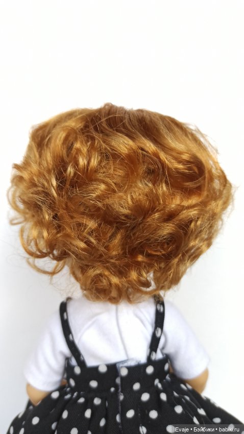 Парики 8-9" - Амурчик, 5 цветов на Meadow dolls 28 см, Руби Ред 37 см, Wichtel (Вихтель) (фото 9)