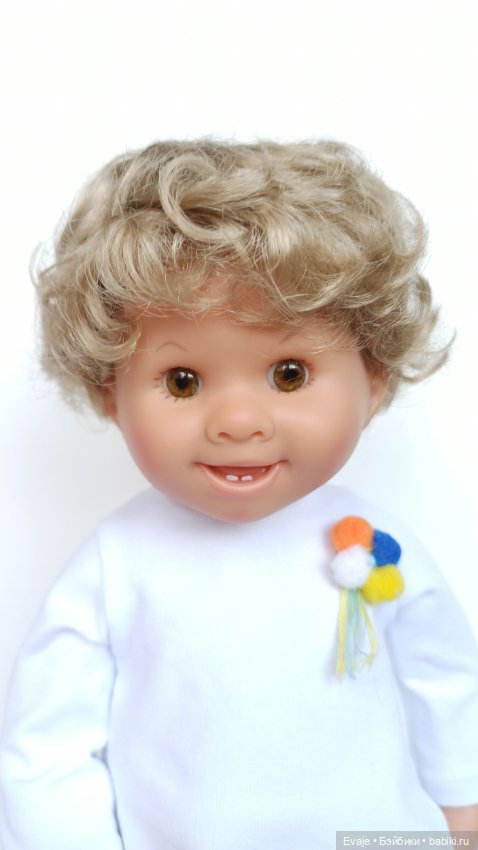 Парики 8-9" - Амурчик, 5 цветов на Meadow dolls 28 см, Руби Ред 37 см, Wichtel (Вихтель) (фото 10)