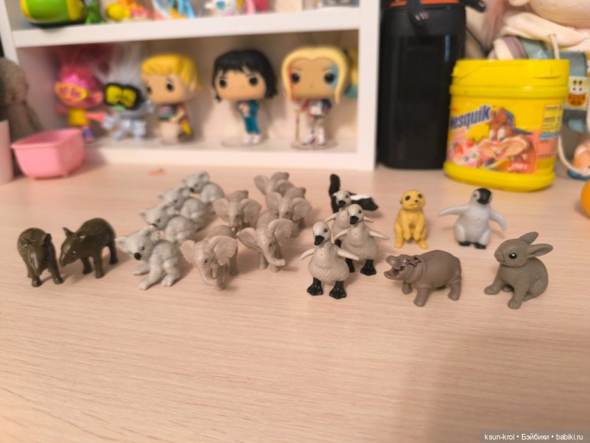 Игрушки из шоколадных яиц