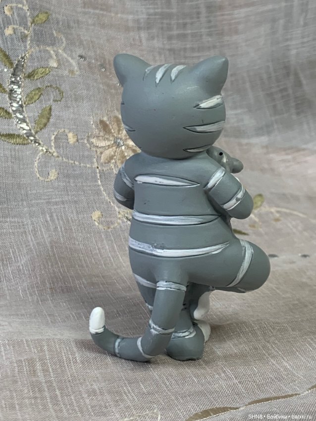 Котик с мышонком — Статуэтки (фото 4)