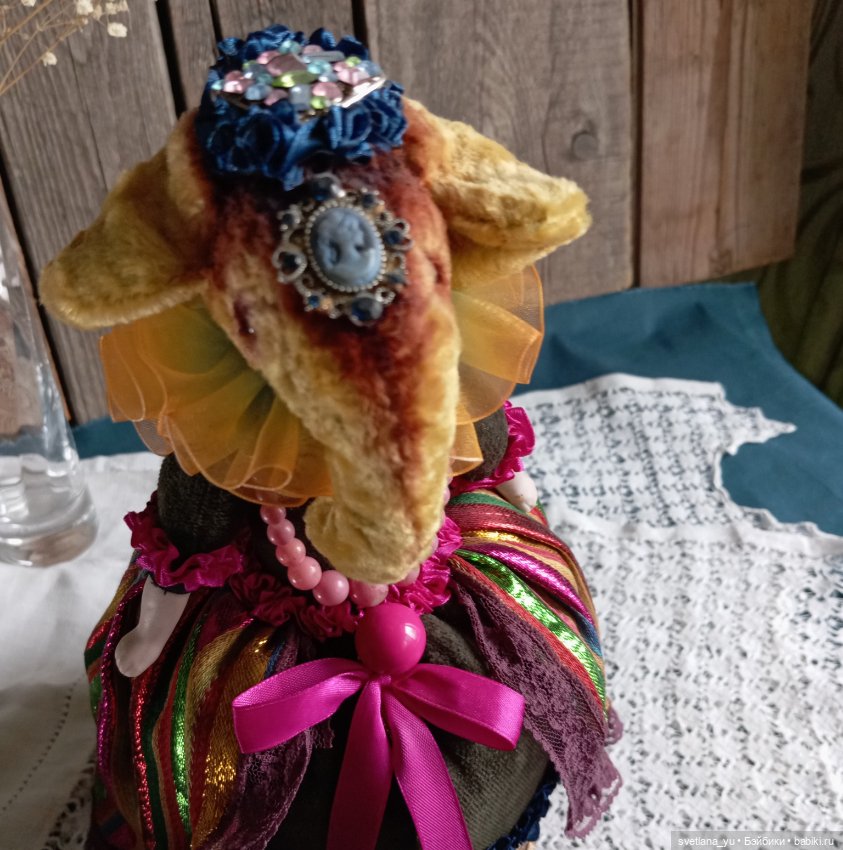 Фелиция - кукла игольница (фото 4)