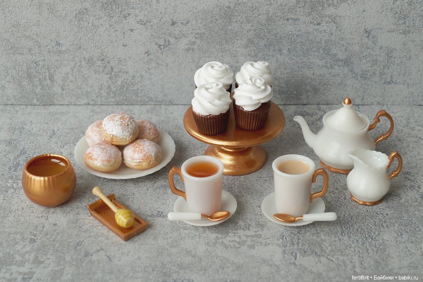 Набор для завтрака №2 (масштаб 1:6)
