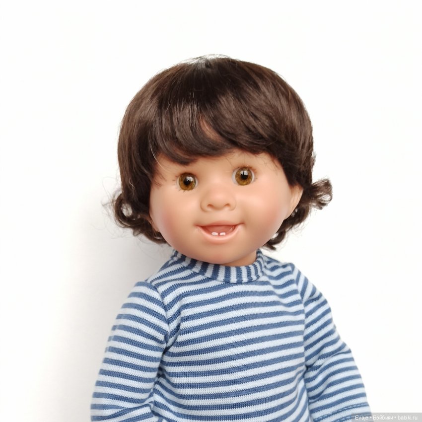 Парики 8-9" - Мелкие кудряшки, три цвета. Подходят Meadow dolls 28 см, Wichtel (Вихтель) (фото 10)