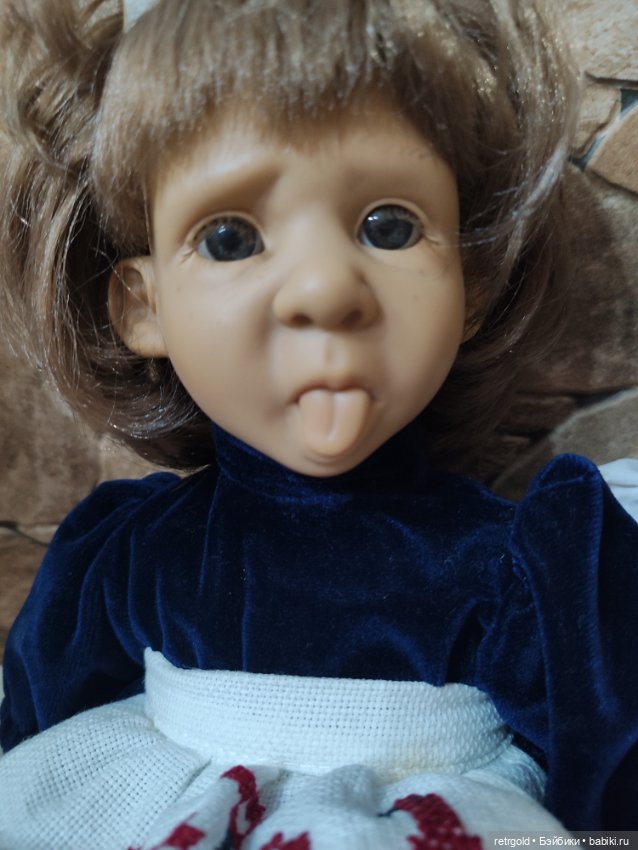 Характерная кукла MARLY — Винтажные куклы и игрушки детства