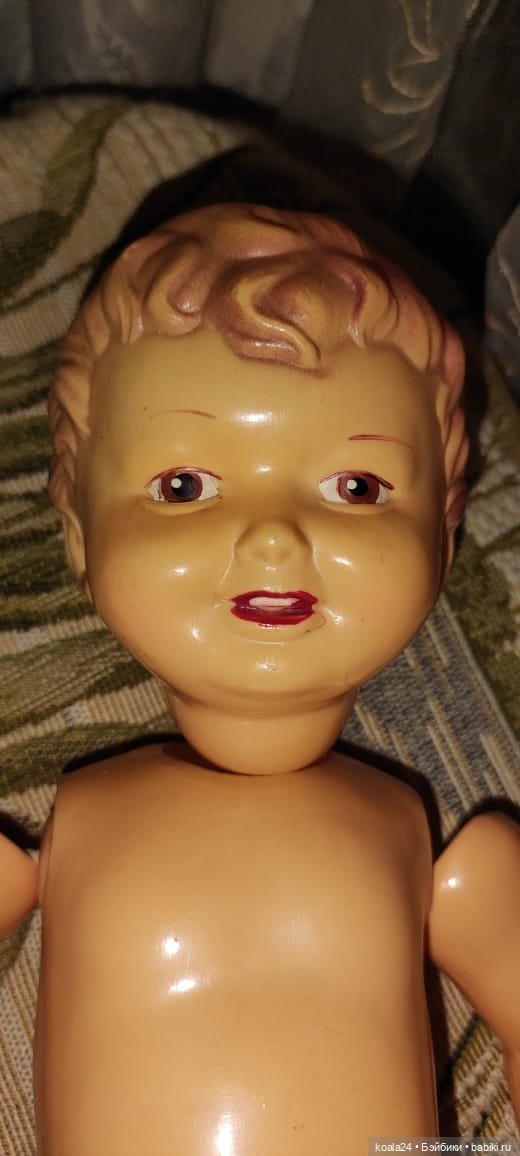 Кукла Пупс СССР Малыш. Целлулоид. Клеймо (фото 2)