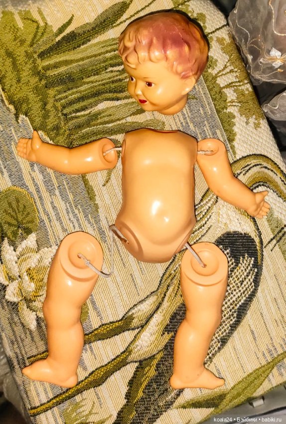 Кукла Пупс СССР Малыш. Целлулоид. Клеймо (фото 6)