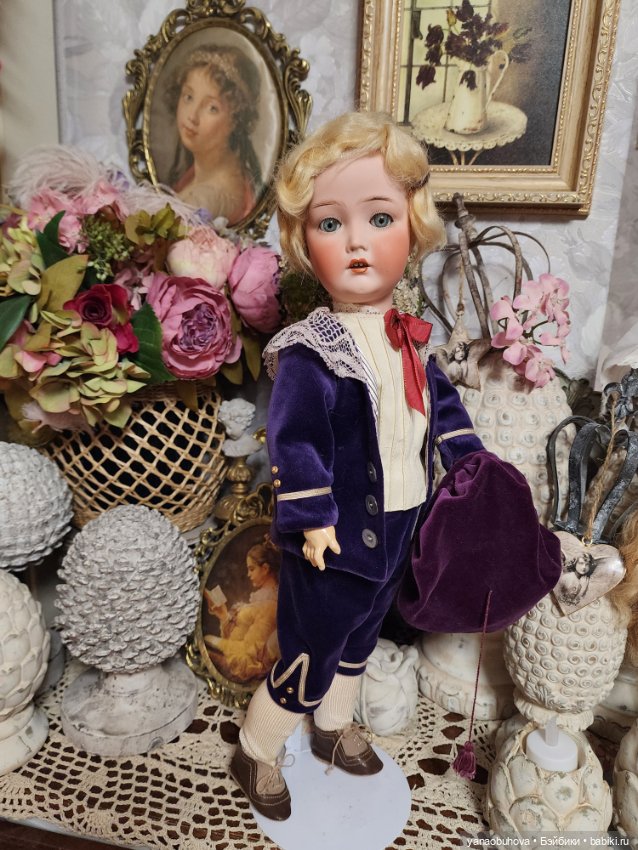 Антикварная куколка Куно Отто Дрессель