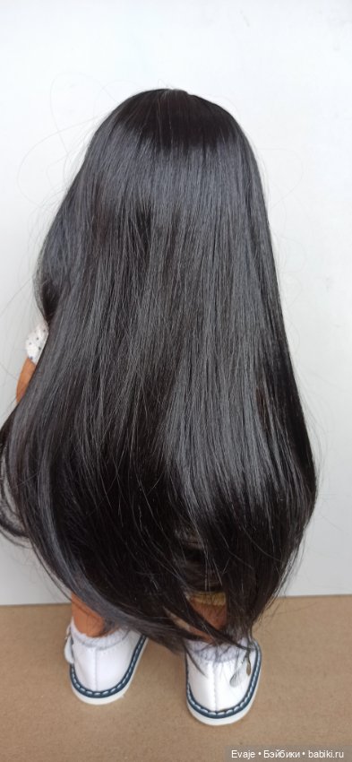 Парики 8-9" - 5 моделей, на Meadow dolls 28 см, Wichtel (фото 4)