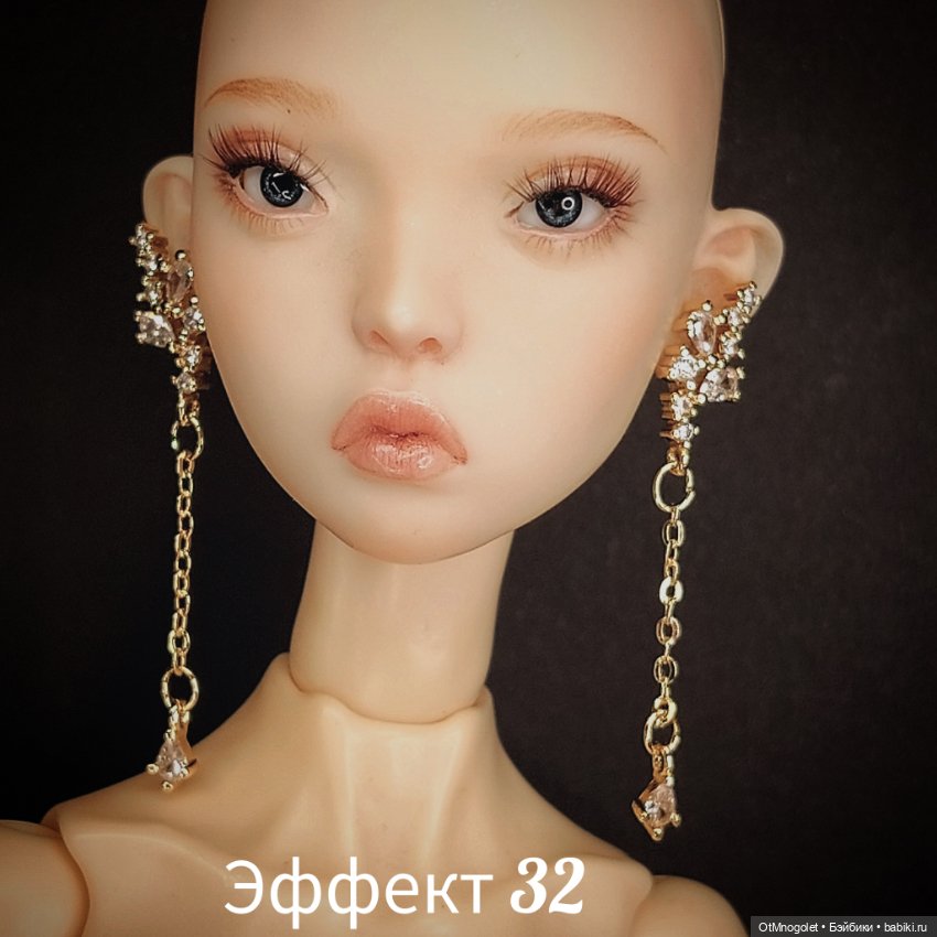 Серьги для кукол Рopovy, Tonner, Barbi (фото 3)