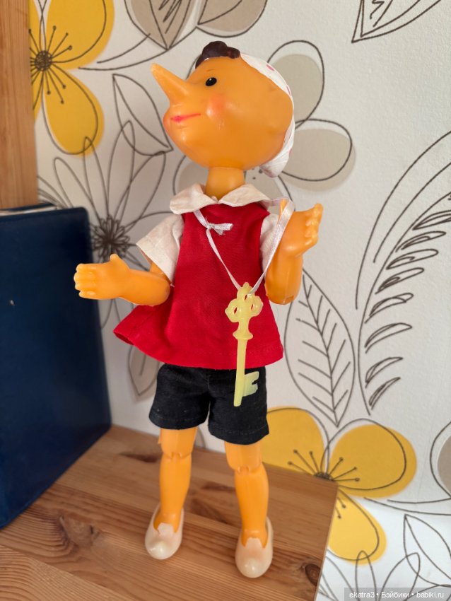 Буратино шарнирный — Винтажные куклы и игрушки детства (фото 2)