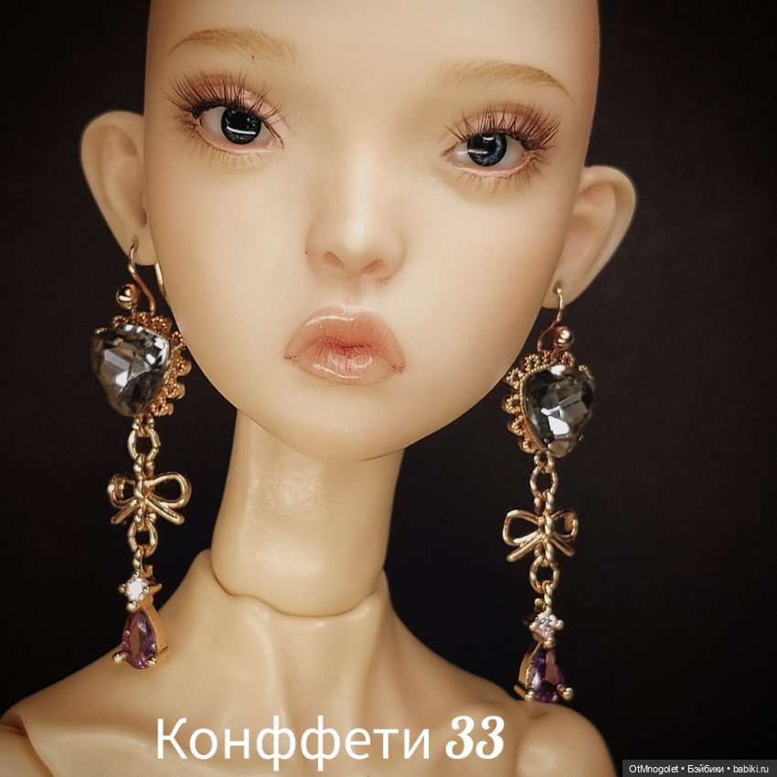 Серьги для кукол Рopovy, Tonner, Barbi (фото 4)
