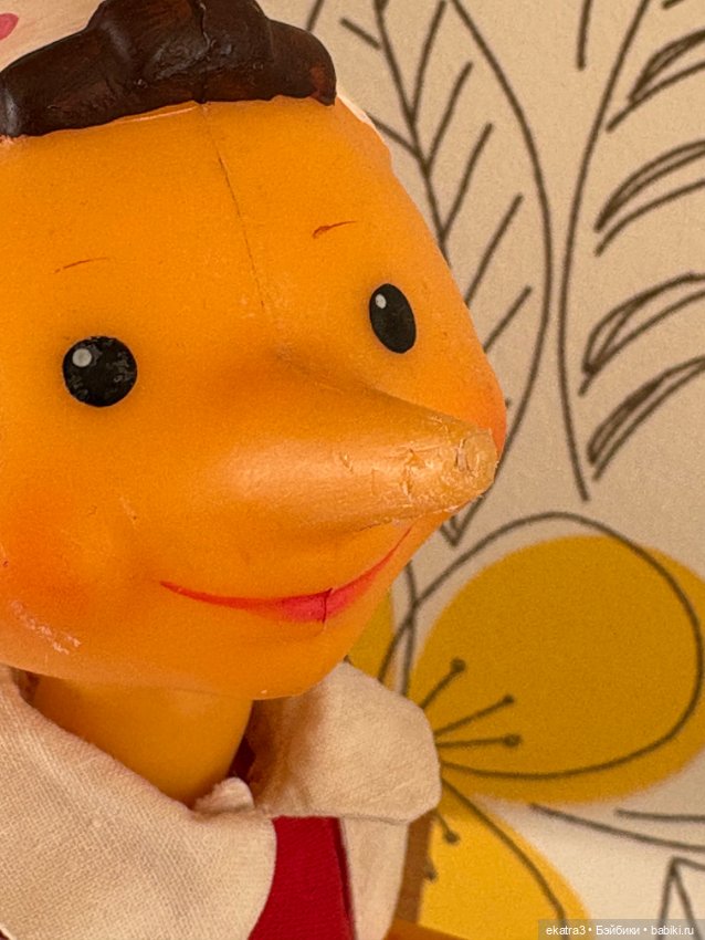 Буратино шарнирный — Винтажные куклы и игрушки детства (фото 5)