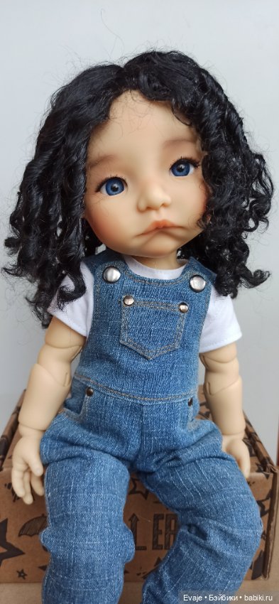 Парики 9-10" - Спиральки с пробором, 4 цвета (фото 3)