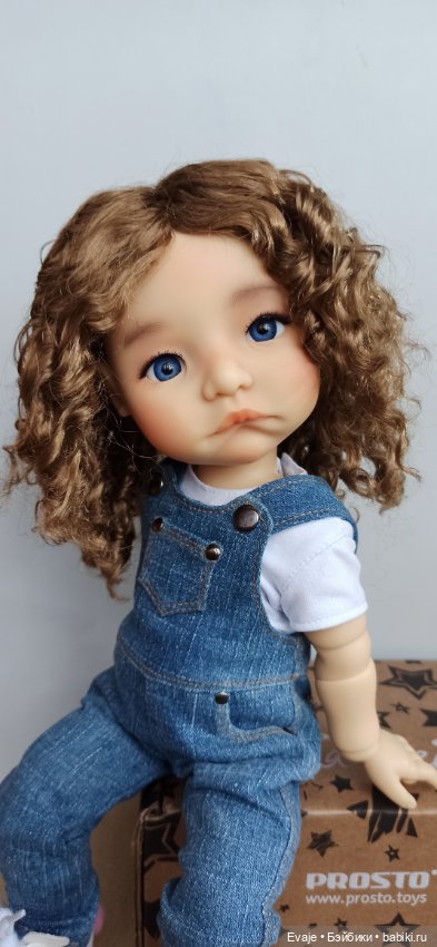 Парики 9-10" - Спиральки с пробором, 4 цвета (фото 7)