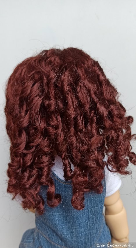Парики 9-10" - Спиральки с пробором, 4 цвета (фото 6)