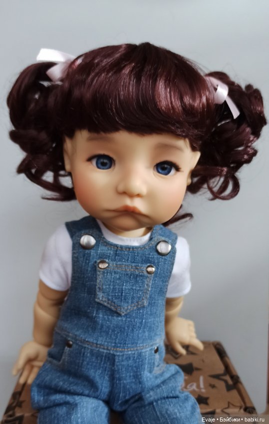 Парики 9-10" - Локоны с хвостиками и бантами, 2 цвета (фото 4)